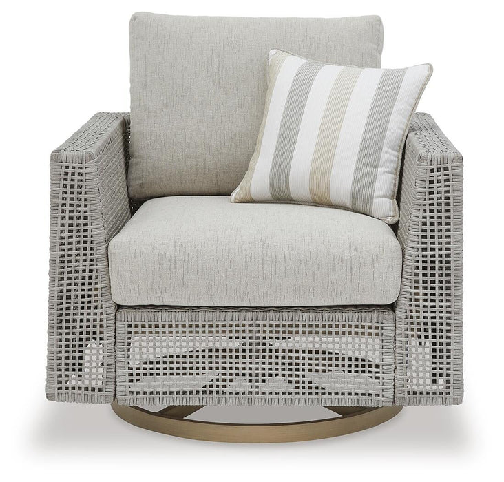 Seton Creek Swivel Lounge w/ Cushion - alternate view 3