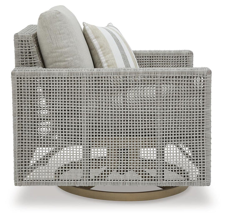 Seton Creek Swivel Lounge w/ Cushion - alternate view 5