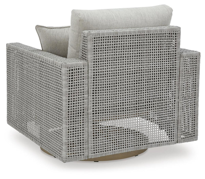 Seton Creek Swivel Lounge w/ Cushion - alternate view 4