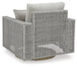 Seton Creek Swivel Lounge w/ Cushion - alternate view 4
