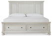 Robbinsdale Queen Panel Storage Bed - alternate view 4