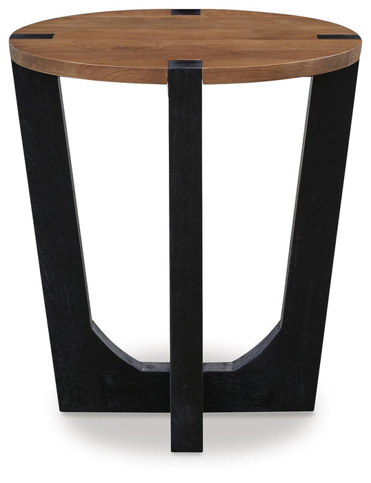 Hanneforth Round End Table - alternate view 3
