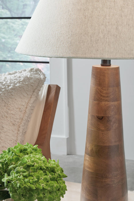 Danset Wood Table Lamp (1/CN) - alternate view 4