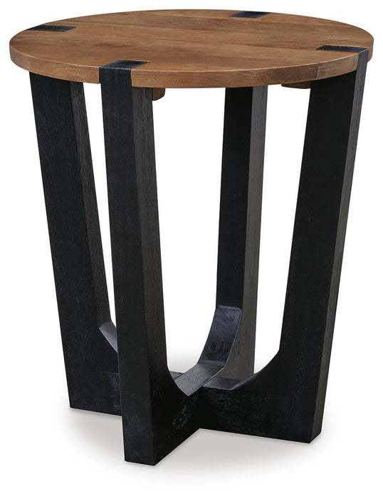 Hanneforth Round End Table - alternate view 2