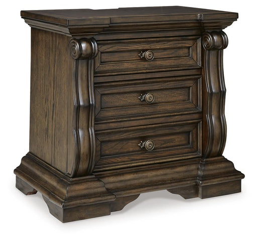 Maylee Three Drawer Night Stand - alternate view 2