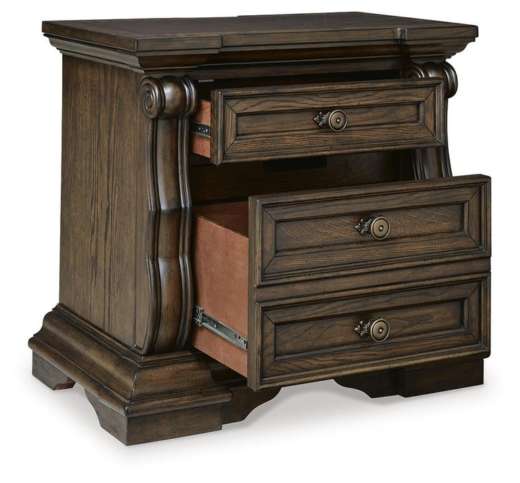 Maylee Three Drawer Night Stand - alternate view 4