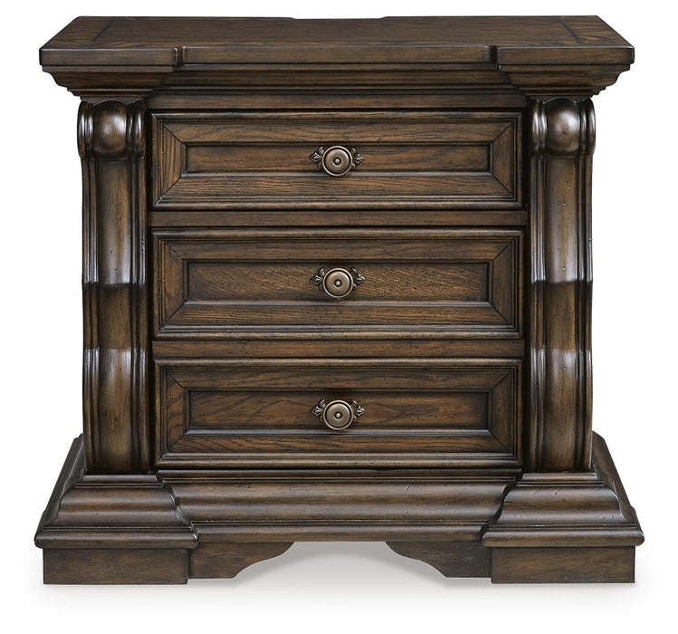 Maylee Three Drawer Night Stand - alternate view 5