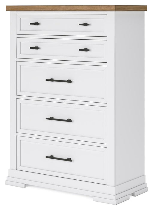 Ashbryn Five Drawer Chest - alternate view 3