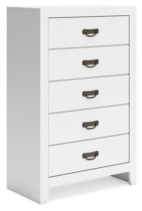 Binterglen Five Drawer Chest - alternate view 2