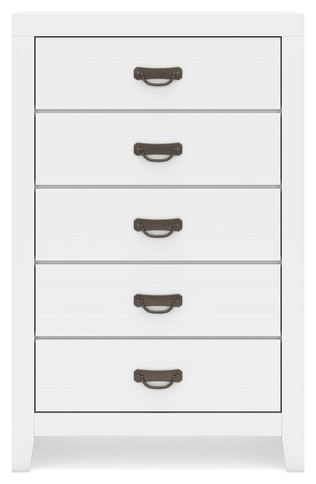 Binterglen Five Drawer Chest - alternate view 5