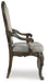 Maylee Dining UPH Arm Chair (2/CN) - alternate view 6