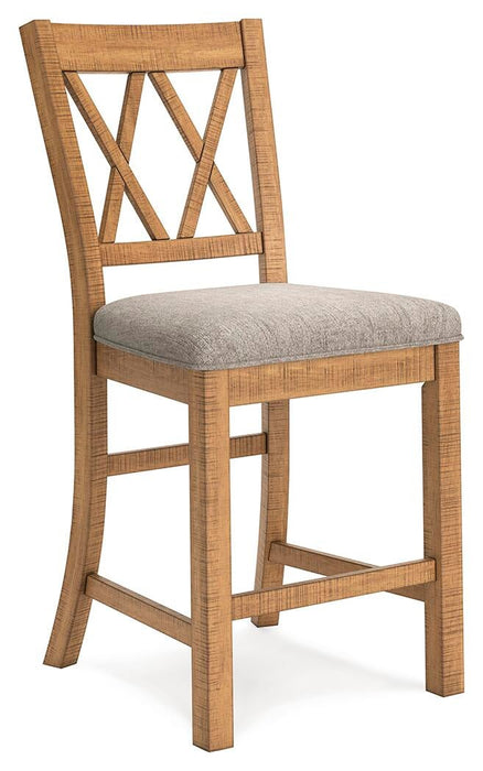 Havonplane Upholstered Barstool (2/CN) - alternate view 4