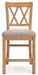 Havonplane Upholstered Barstool (2/CN) - alternate view 6