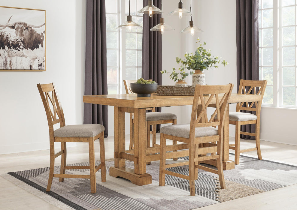 Havonplane Upholstered Barstool (2/CN) - alternate view 7