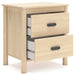 Cabinella Two Drawer Night Stand - alternate view 4