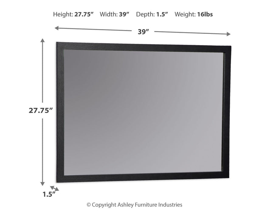 Danziar Bedroom Mirror - alternate view 4
