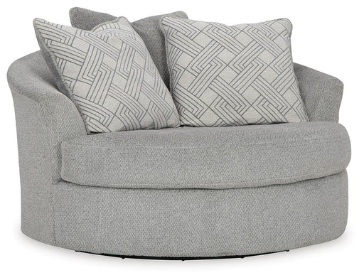 Casselbury Oversized Swivel Accent Chair - alternate view 2