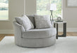 Casselbury Oversized Swivel Accent Chair