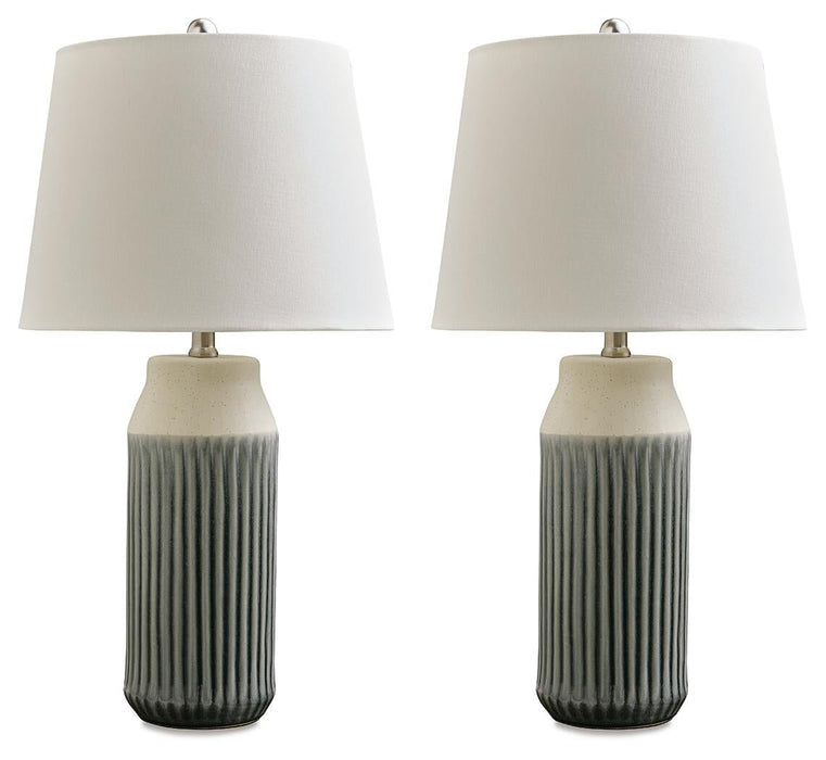 Afener Ceramic Table Lamp (2/CN) - alternate view 2
