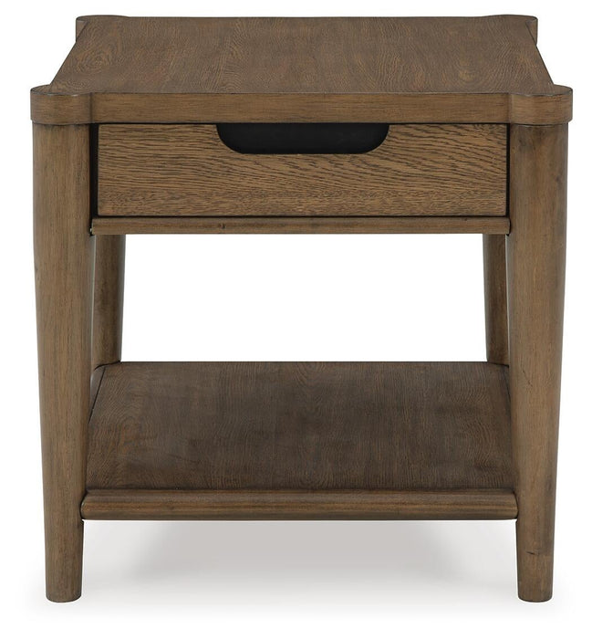 Roanhowe Rectangular End Table - alternate view 4