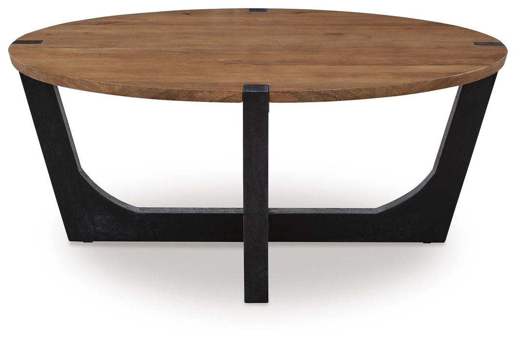 Hanneforth Round Cocktail Table - alternate view 3