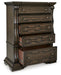 Maylee Five Drawer Chest - alternate view 4