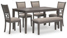 Wrenning Dining Room Table Set (6/CN) - alternate view 2