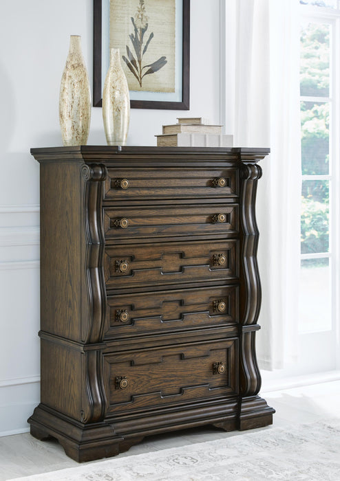 Maylee Five Drawer Chest - alternate view 3