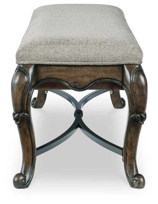 Maylee Upholstered Storage Bench - alternate view 7
