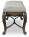 Maylee Upholstered Storage Bench - alternate view 7