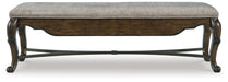 Maylee Upholstered Storage Bench - alternate view 5