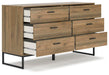 Deanlow Six Drawer Dresser - alternate view 4