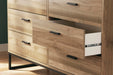 Deanlow Six Drawer Dresser - alternate view 8
