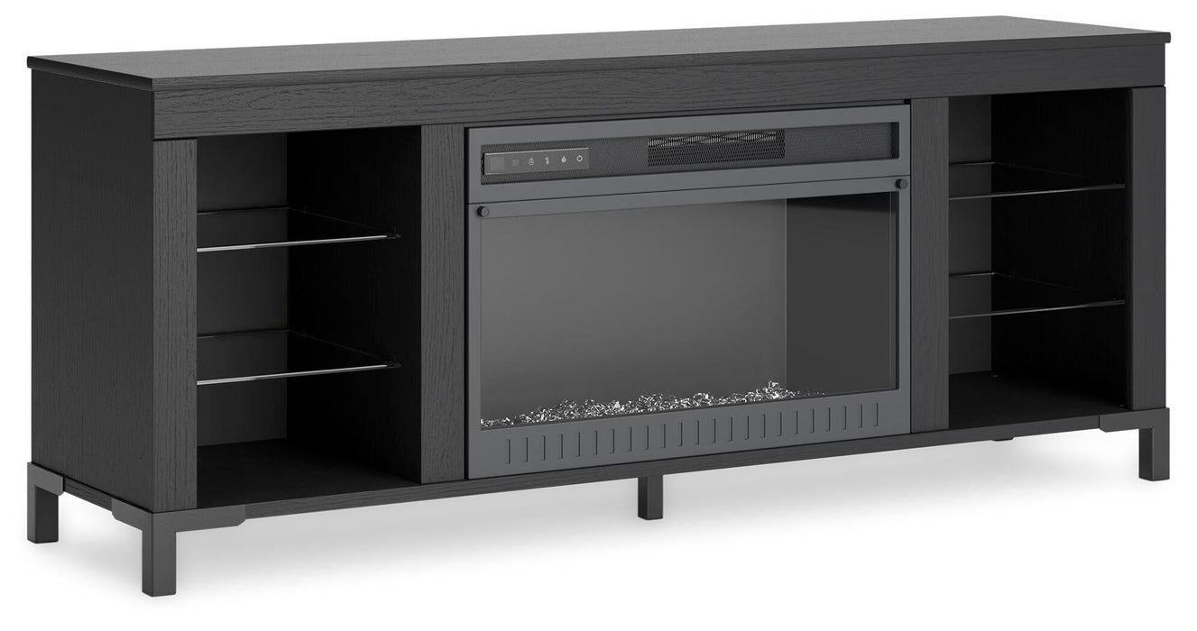 Cayberry TV Stand with Fireplace - alternate view 2