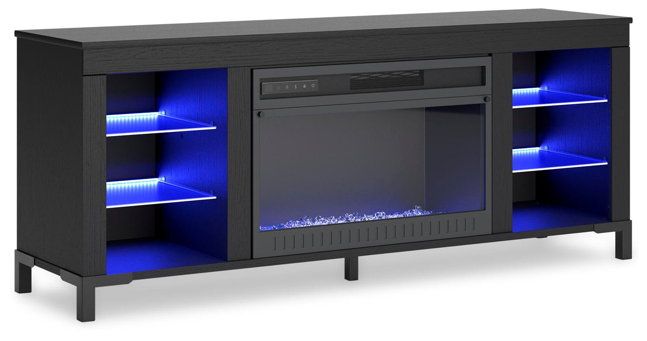 Cayberry TV Stand with Fireplace - alternate view 4