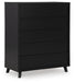 Danziar Five Drawer Wide Chest - alternate view 2