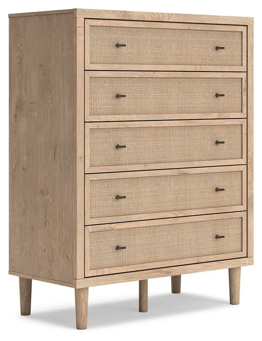 Cielden Five Drawer Wide Chest - alternate view 2