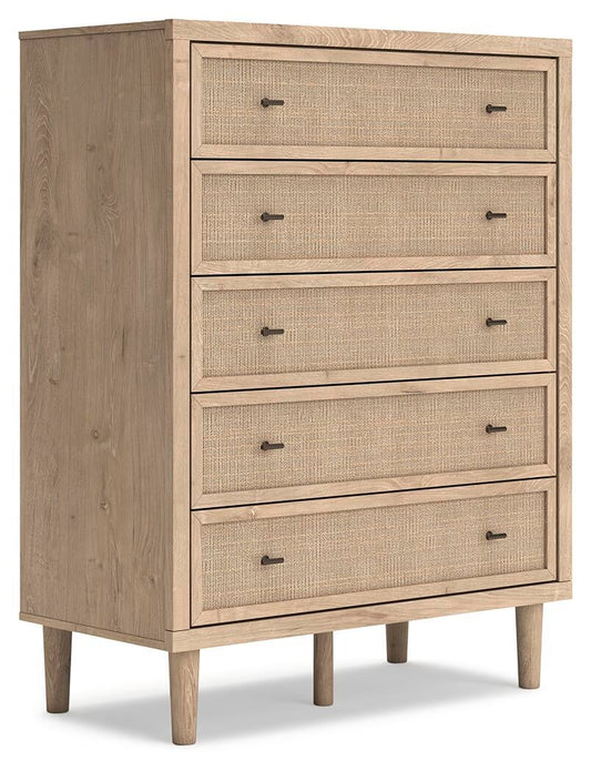 Cielden Five Drawer Wide Chest - alternate view 2
