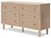 Cielden Six Drawer Dresser - alternate view 4