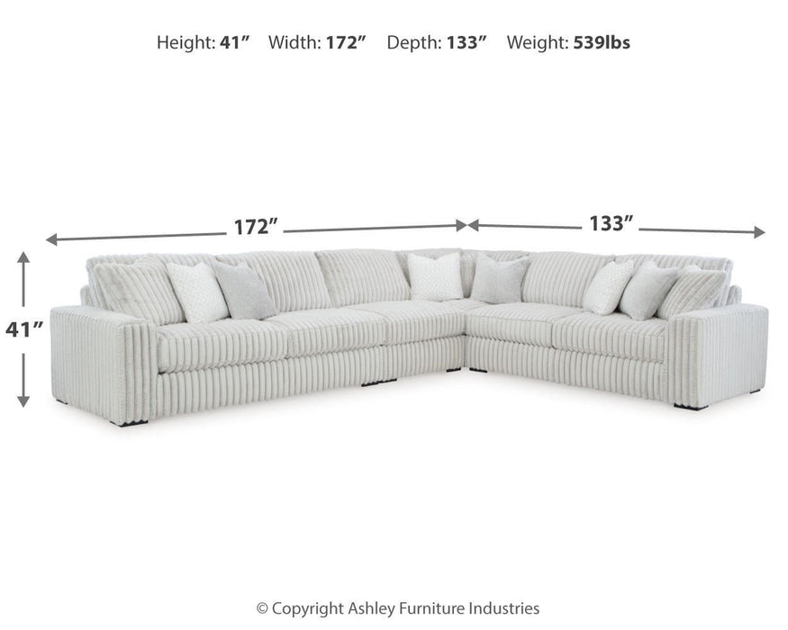 Stupendous 4-Piece Sectional - alternate view 6