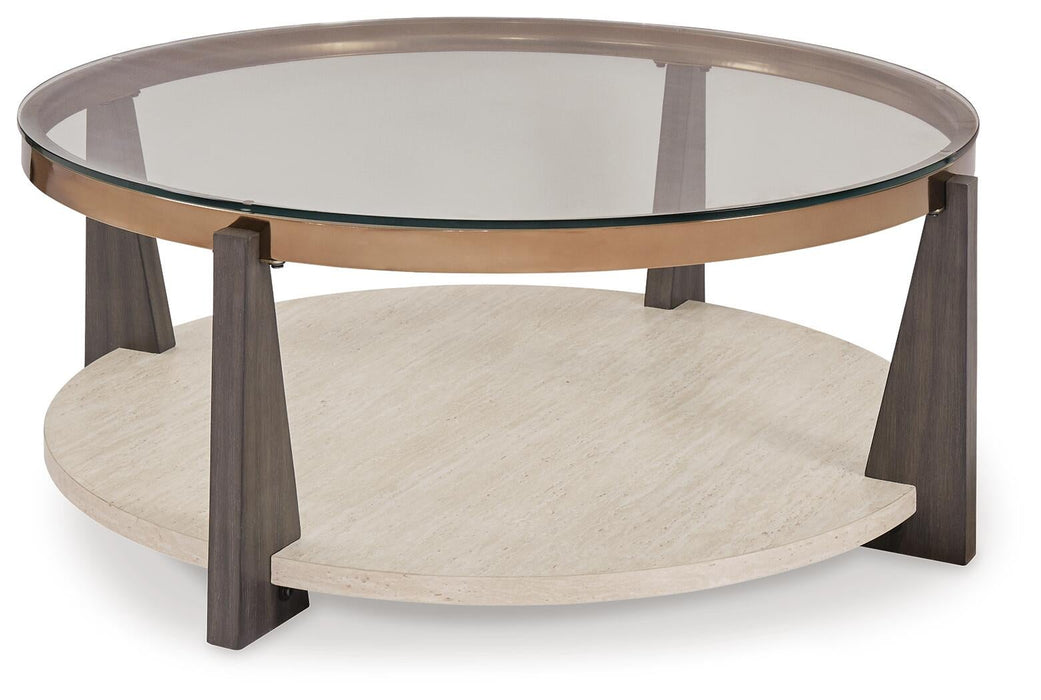 Frazwa Round Cocktail Table - alternate view 2