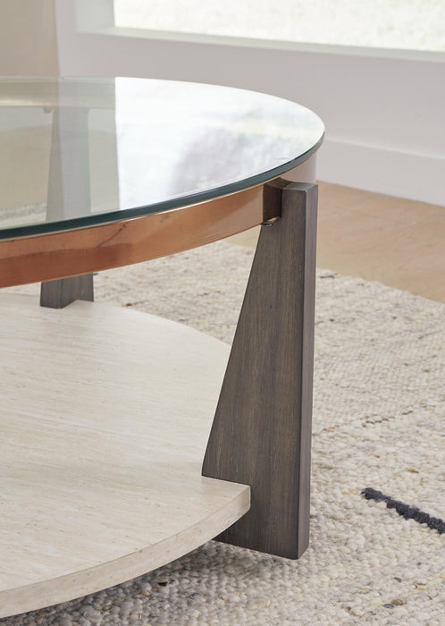 Frazwa Round Cocktail Table - alternate view 4