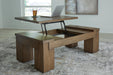 Rosswain Lift Top Cocktail Table - alternate view 5