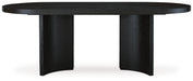 Rowanbeck Oval Dining Room Table - alternate view 3