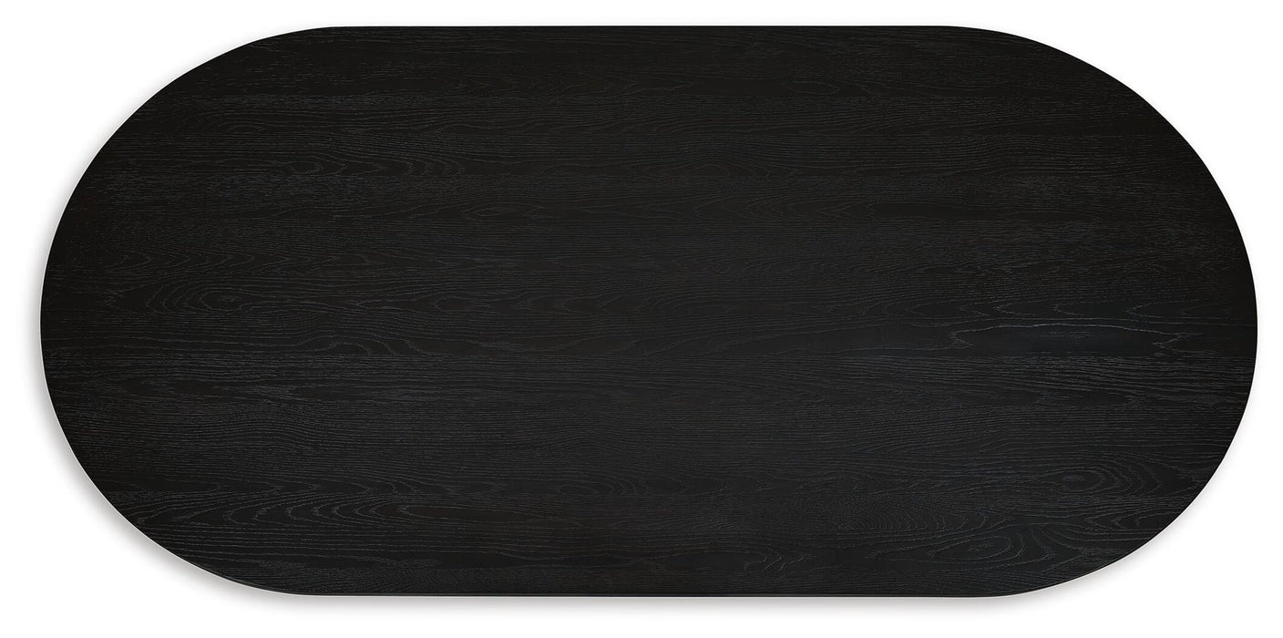 Rowanbeck Oval Dining Room Table - alternate view 4