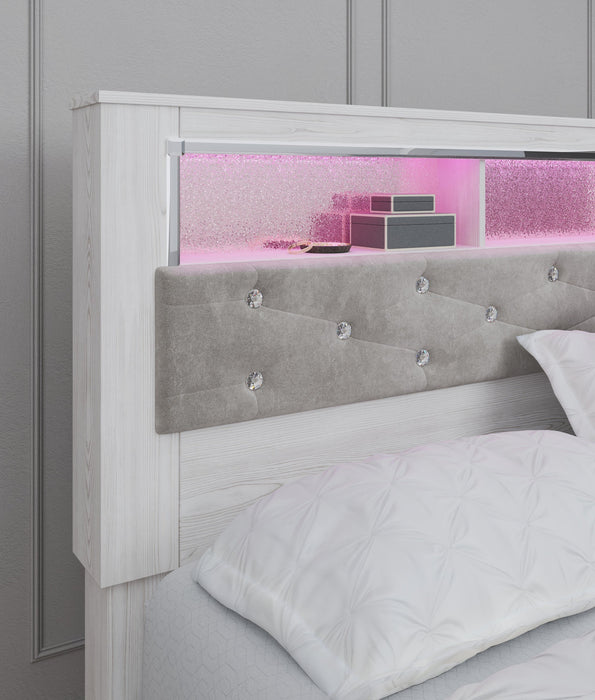 Altyra King Panel Bookcase Bed - alternate view 5