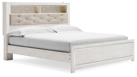 Altyra King Panel Bookcase Bed - alternate view 2
