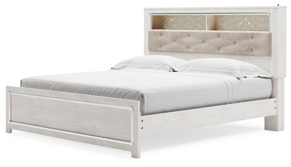 Altyra King Panel Bookcase Bed - alternate view 4