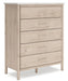 Cadmori Five Drawer Wide Chest - alternate view 2