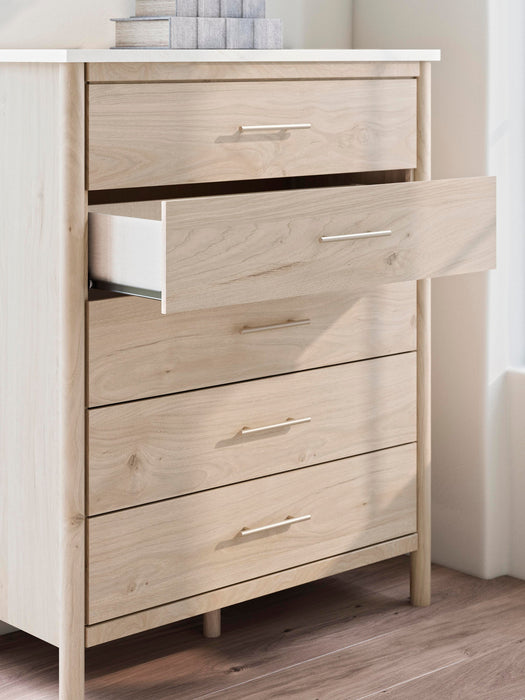 Cadmori Five Drawer Wide Chest - alternate view 8